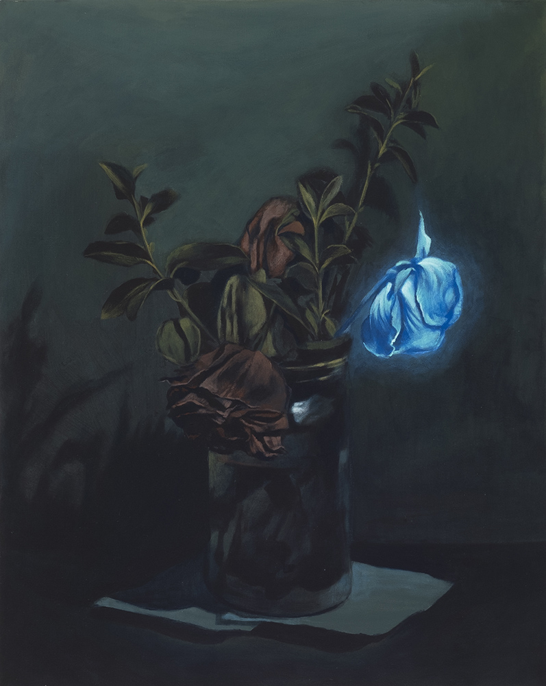 Ali Ganjavi, Untitled, 2019, acrylic on canvas, 50x40 cm, $1700 copy Ali Ganjavi - Image 1