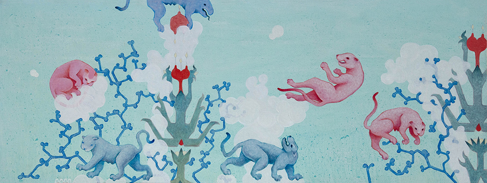 AnnaDarab_FlowersOfTheWar_2026_60x160cm_OilOnCanvas.jpg copy copy Anahita Darabbeigi - Image 1