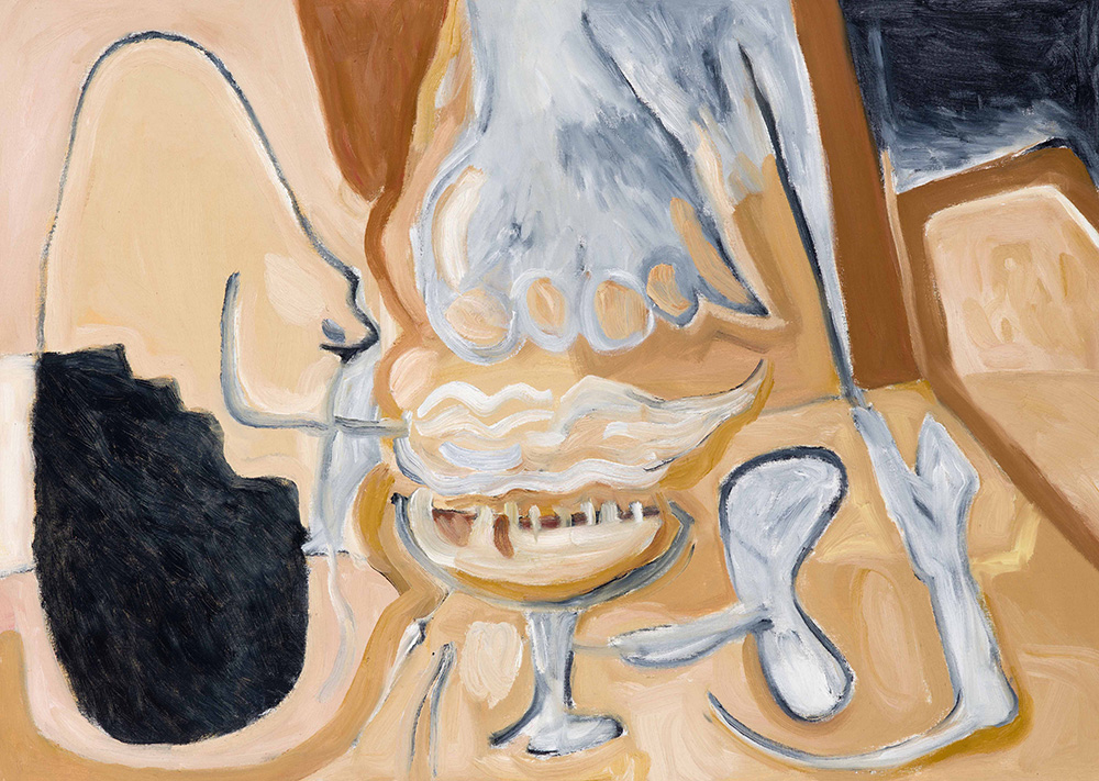 Raha Khosroshahi, Untitled, 2024, oil on canvas, 50x70 cm, $2300 copy Raha Khosroshahi - Image 1