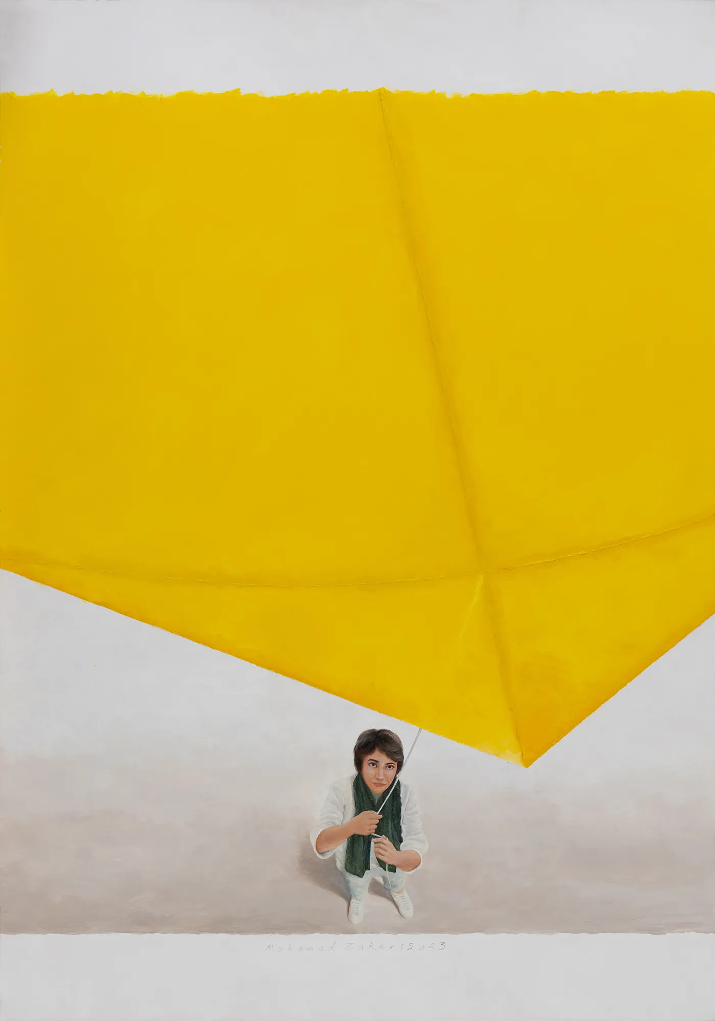 Yellow Paper Kite.jpg copy copy_11zon Mohamad Zakeri - Image 1