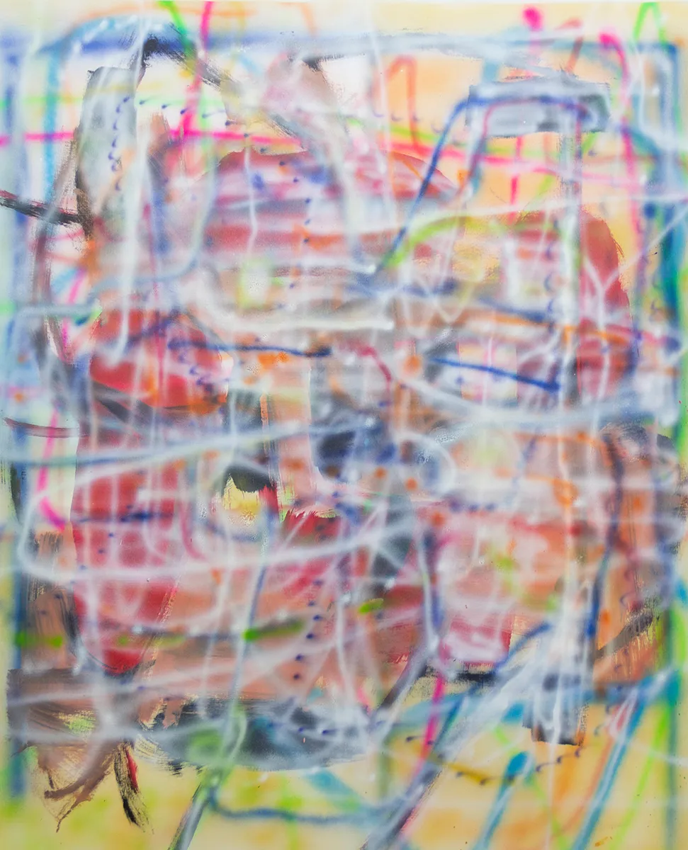Untitled I Matt-rix series I 2025 I acrylic on canvas I 120 × 100 cm ( 2) .jpg copy Alireza Elahi - Image 1