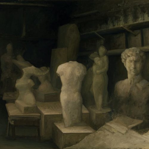 Ahmad Hajivand - 70 x 100 cm - oil on canvas - 2023 - 454 $ copy