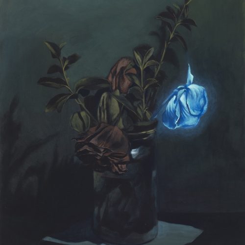 Ali Ganjavi, Untitled, 2019, acrylic on canvas, 50x40 cm, $1700 copy