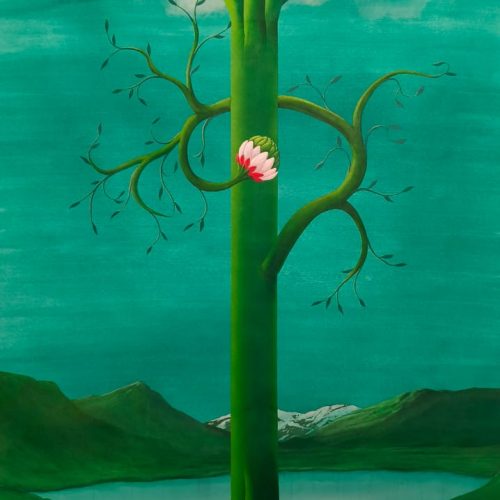 Hamed Sahihi -Acrylic on Canvas-100x80 cm