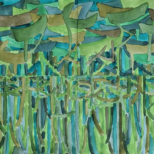 untitle- chair collection- 2025- watercolor on paper- 30×21 cm- signature on the back, lower right- 8 million tomans copy